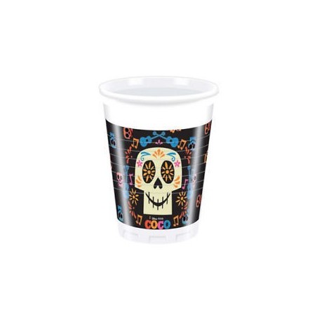 vasos coco disney para cumpleanos 8 uds de 200 ml 89462 8422935510096