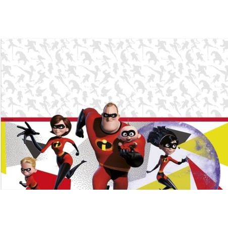 mantel cumpleanos los increibles 120x180 cm 89917 8422935510096