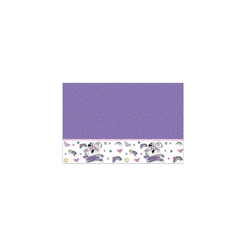 Mantel Minnie Mouse unicornio 120x180 cm