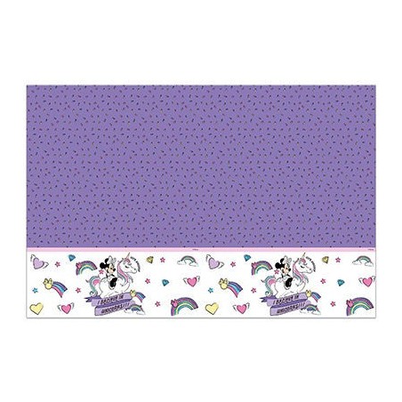 mantel minnie mouse unicornio 120x180 cm 90228 8422935510096