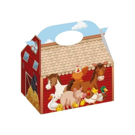 cajas regalo chuches granja 12 uds 16x16x105 cm 90312 8422935510096