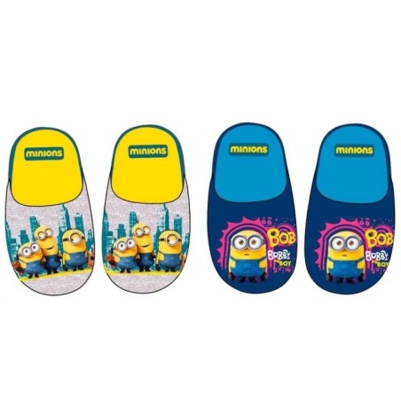 zapatillas minions casa infatiles talla 29 30 azules 903601 T29 30AZ 8422935510096