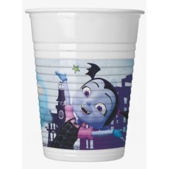 vasos vampirina plastico 8 uds cumpleanos 90370 8422935510096