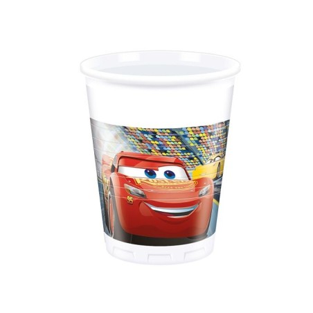 vasos cars cumpleanos carton 8 uds 90653 8422935510096