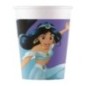 Vasos cumpleaños Princesas Disney 8 uds