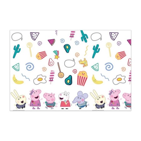 mantel de plastico peppa pig 120x180cm 91101 8422935510096
