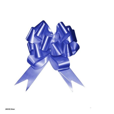 lazo para decoracion automatico 3 cm azul marino 91304 8422935510096
