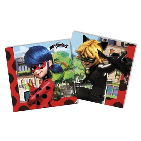 servilletas ladybug cumpleanos 20 uds 33x33 cm 91346 8422935510096