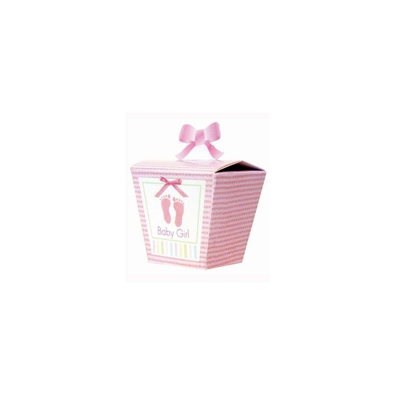 Cajas regalo rosa bebe niña 24 uds