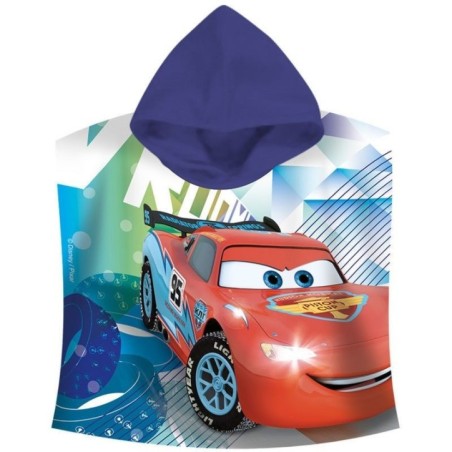 poncho cars 50 x 100 cm 300 gr algodon 100  9203 8422935510096