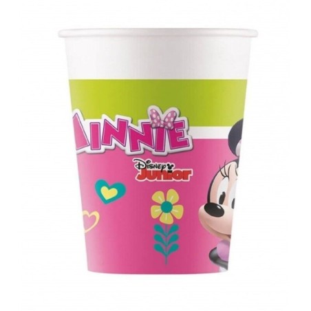 vasos minnie mouse carton 8 uds 92201 8422935510096