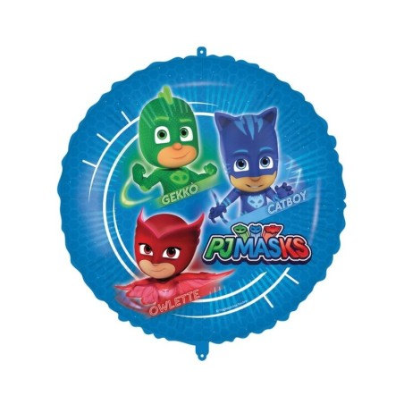globo pj mask 46 cm con peso y cinta 93037 8422935510096