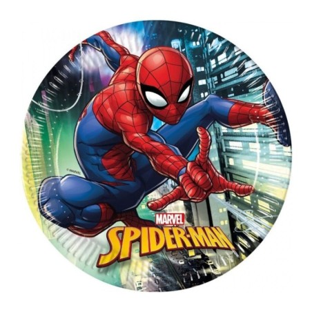 platos spiderman 23 cm 8 uds cumpleanos 93433 8422935510096