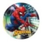 Platos Spiderman 23 cm 8 uds cumpleaños