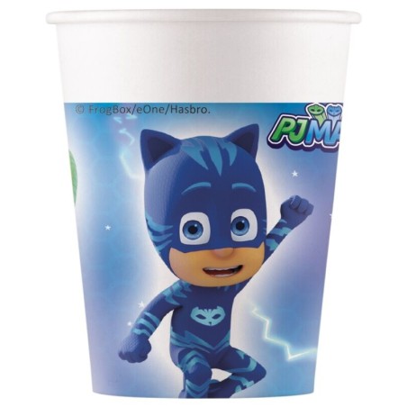 vasos pj mask para cumpleanos 8 uds 93476 8422935510096