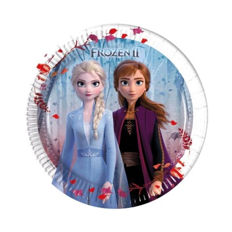 platos frozen 8 uds de 20 cm cumpleanos 93484 8422935510096