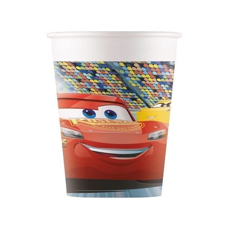 Vasos Cars cumpleaños 6 uds