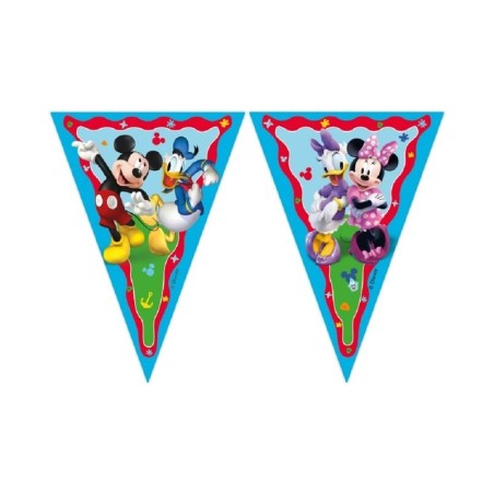 banderin mickey y minnie 23 metros 93826 8422935510096