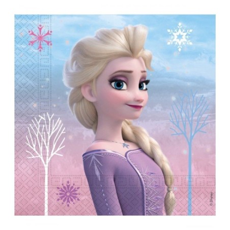 servilletas frozen 20 uds de 33 cm cumpleanos 93840 8422935510096