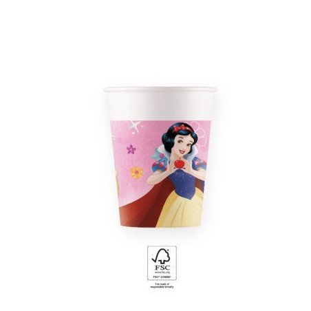 vasos princesas disney para cumpleanos 8 uds 93848 8422935510096