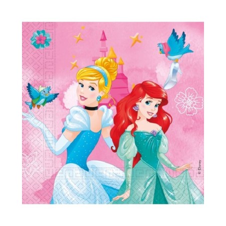 servilletas princesas disney 20 uds 33 cm 93849 8422935510096