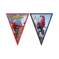 banderin spiderman decoracion cumpleanos 23 metros 93867 8422935510096