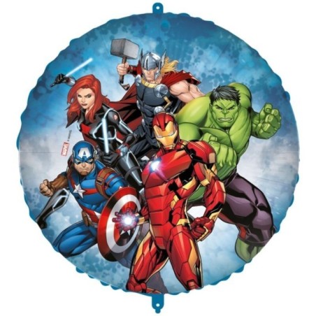 globo avengers los vengadores foil 46 cm helio o aire 93878 8422935510096