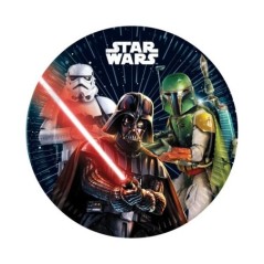 platos Star Wars galaxy 8 uds 23 cm 93879 8422935510096