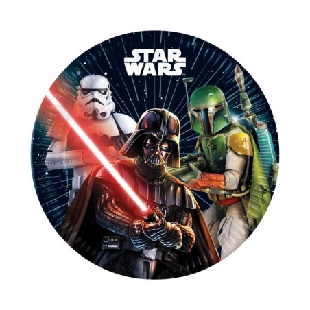 platos Star Wars galaxy 8 uds 23 cm 93879 8422935510096