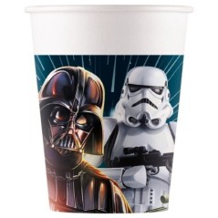 vasos Star Wars 8 uds para cumpleanos 93880 8422935510096