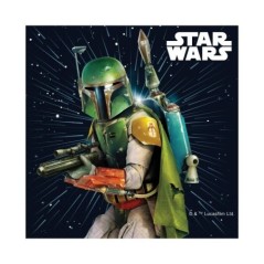 servilletas Star Wars boba fett 20 uds 33 cm 93881 8422935510096