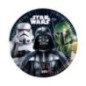 Platos Star Wars Galaxy 8 uds 20 cm