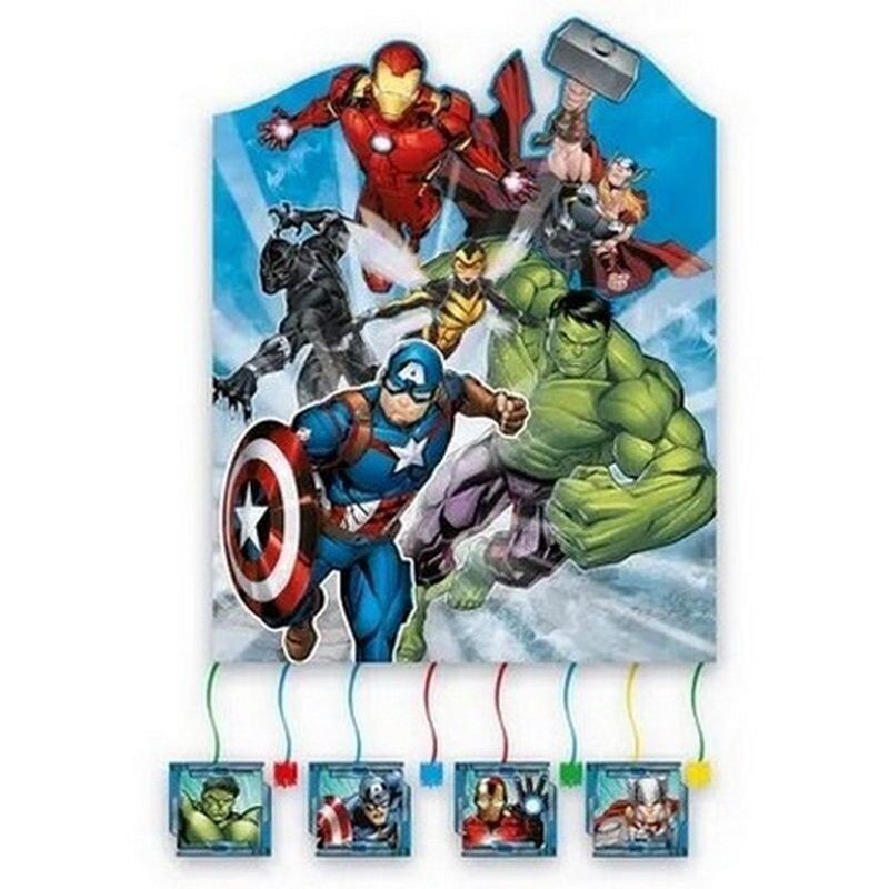 Piñata Avengers Los vengadores 27x21 cm