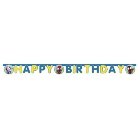 guirnalda spidey and friends cumpleanos 94881 8422935510096