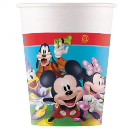 vasos mickey mouse 6 uds cumpleanos 94965 8422935510096
