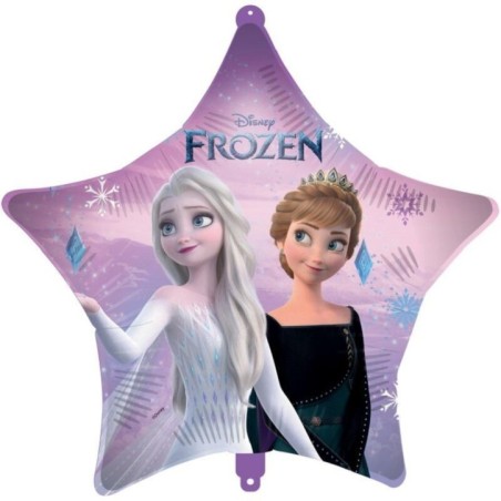 globo frozen elsa y anna estrella foil 46 cm helio o aire 94991 8422935510096