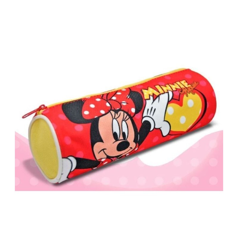 Portatodo redondo minnie rojo
