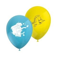 globos ariel la sirenita cumpleanos 8 uds 95461 8422935510096