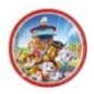 Platos Patrulla Canina 8 uds 23 cm cumpleaños