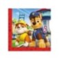 Servilletas Patrulla Canina cumpleaños 20 uds 33 cm