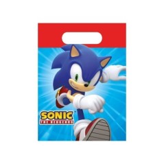 bolsas chuches sonic cumpleanos 4 uds 95665 8422935510096