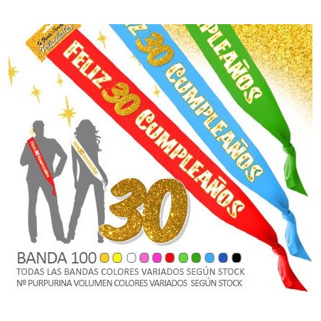 banda 40 cumpleanos fiesta 962/100A30 8422935510096