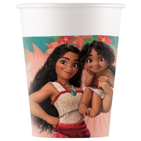 vasos vaiana ii moana cumpleaaos 8 ud 97201 8422935510096