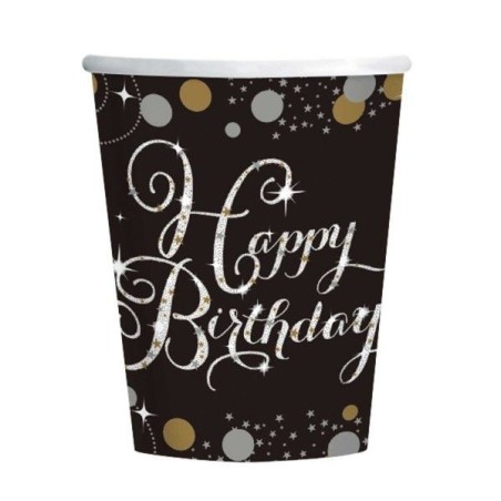 vasos happy birthday 8 und 266ml 9900550 13051637149