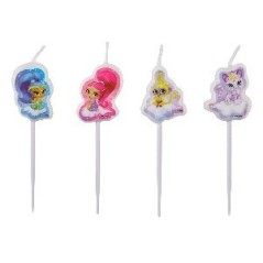 velas shimmer and shine 4 uds 9902161 13051739591