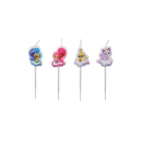 velas shimmer and shine 4 uds 9902161 13051739591