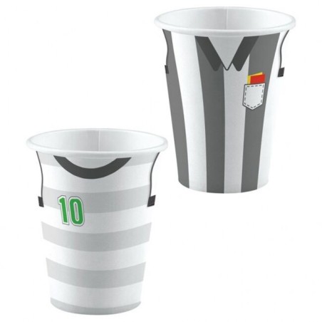 vasos cumpleanos futbol 8 uds 9903007 66 194099086196