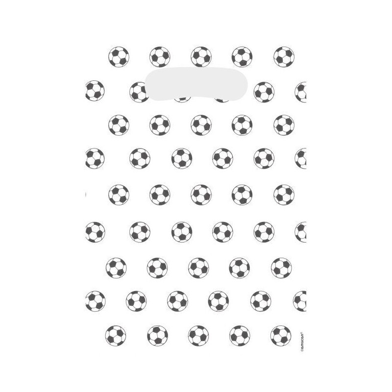 Bolsas chuches balones de futbol 8 uds