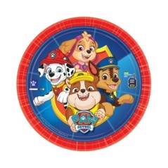 platos patrulla canina 8 uds de 23 cm 9903818 66 194099067768