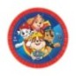 Platos Patrulla Canina 8 uds de 23 cm